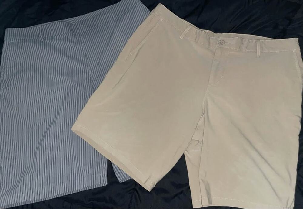 2 Men’s Under Armour & Swiss Tech shorts (size 38)